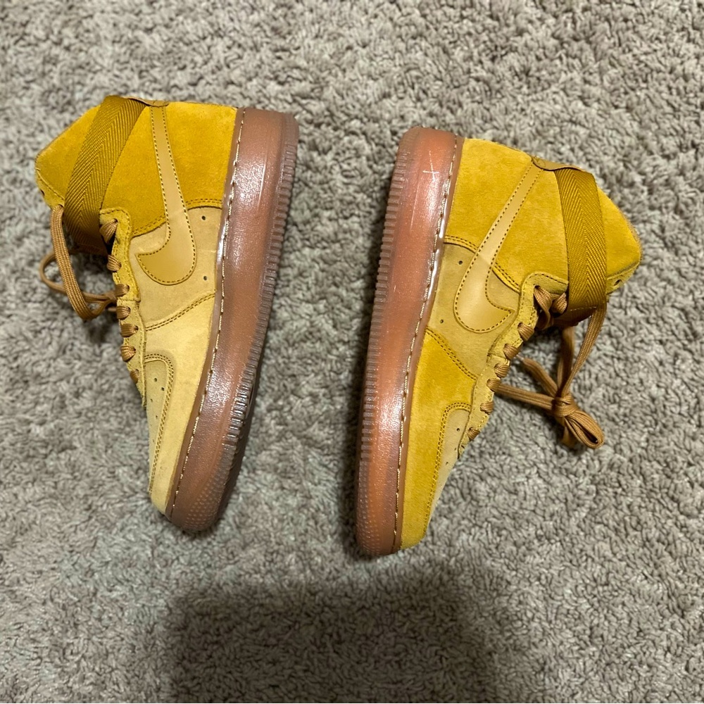 Brand New, Boys Nike AF1 High, Tan/Wheat Sz 7